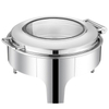 Plato de roce de 6l de vidrio templado redondo 6L