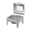 Forma cuadrada 6L plato de roce visible