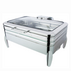 Plato rectangular de vaso curvado curvado 9L