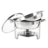 Forma redonda 4.5L Dish Visible Economic Roquing