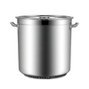 Stainless Steel Bucket Fin Double Bottom Pot