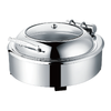 Round Rose Gold Luxury Visible 9L Chafing dish