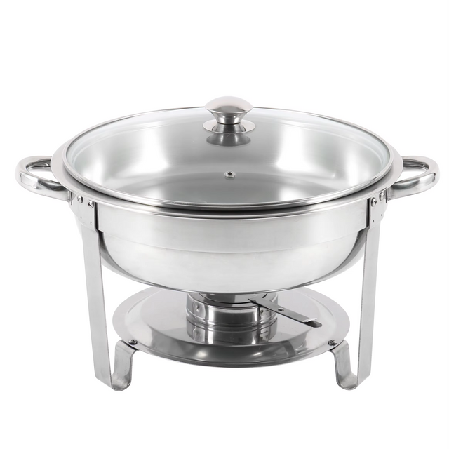 Forma redonda 4.5L Dish Visible Economic Roquing