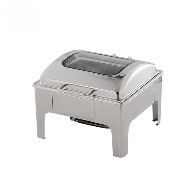 Square shape 6L Visible Chafing dish