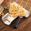 Stainless Steel Dual Handle / Right Hand Fries Bagger French Fries Shovel